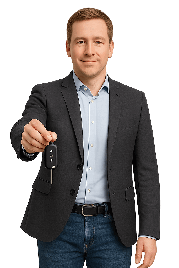 Przekazanie kluczyków – skup aut Bennsam Przemyśl